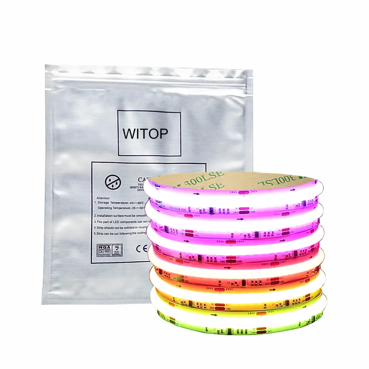 Create Dynamic Visuals with Witop Three-Sided Bend Neon LED Technology