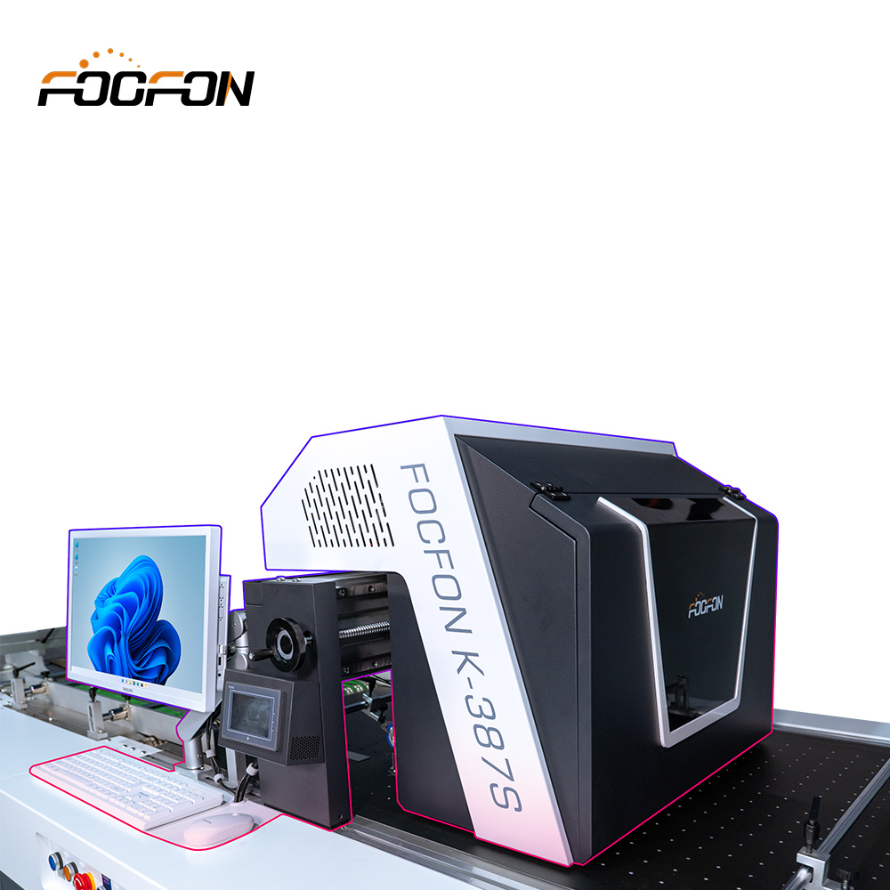 Foofon Factory Price Flatbed Corrugated Box Printer Automatic One Pass Printer Single Pass Digital Inkjet Printer