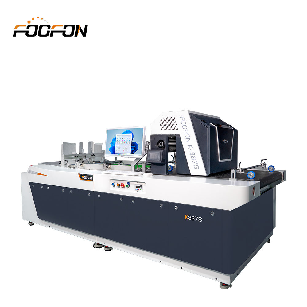 Foofon Factory Price One Pass Carton Box Printing Machine Digital Box Printer High Quality Cardboard Printing Machine Single Pass Printer