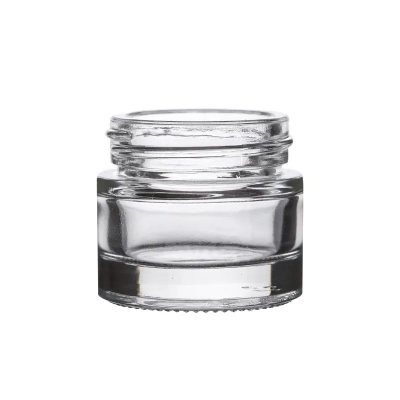 OEM Hot Sale Luxury Cosmetics Package Glass Jar for Cream Bodycare with Cap