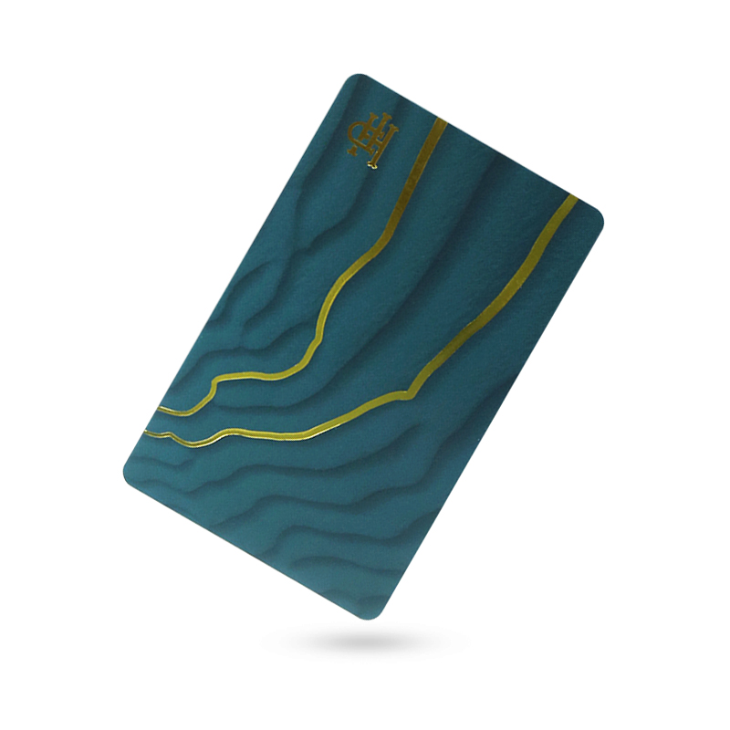 ชิป 125khz พีวีซีสีบัตรกุญแจโรงแรม rfid