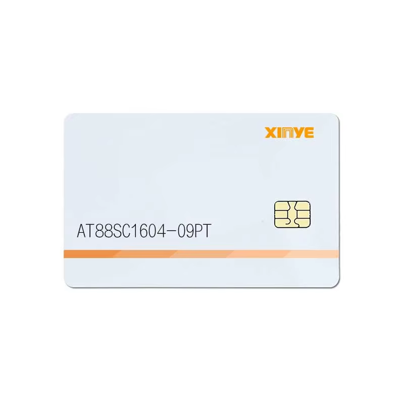 Printed 4428 4442 contact ic chip card custom factory