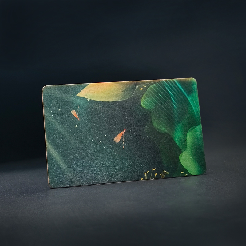 כרטיסי חברה חכמים באיכות גבוהה כרטיסי מפתח לבית או מלון מעץ עם טכנולוגיית RFID NFC