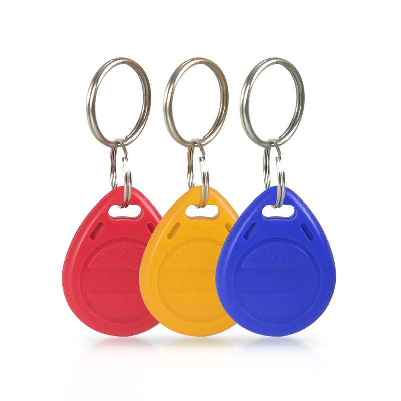 RFID Hotel Room Key ID Card Custom LF ABS Waterproof Keychain Em4350 Tk4100 T5577 125Khz RFID Key Fob