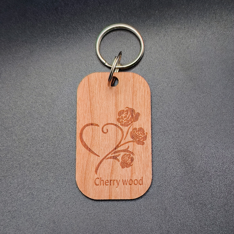 כרטיסי ביקור עץ נוט הניתנים לעיבוד לייזר ידידותיים לסביבה עםchnitt NF מים 13.56MHz תדר