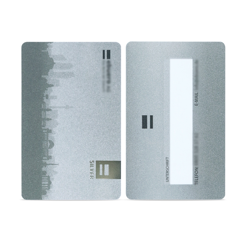 ຂາຍສູງ HF 13.56MHz RFID Chip ການພິມສີເງິນ Classic MF Desfire EV1 2K 4K 8k PVC Card