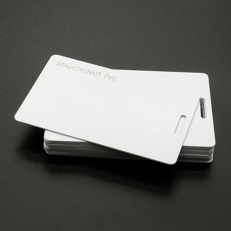 ຄຸณພາບດີ CMYK printing logo HF PVC smart card Plastic RFID nfc business Card ສຳລັບ membership card