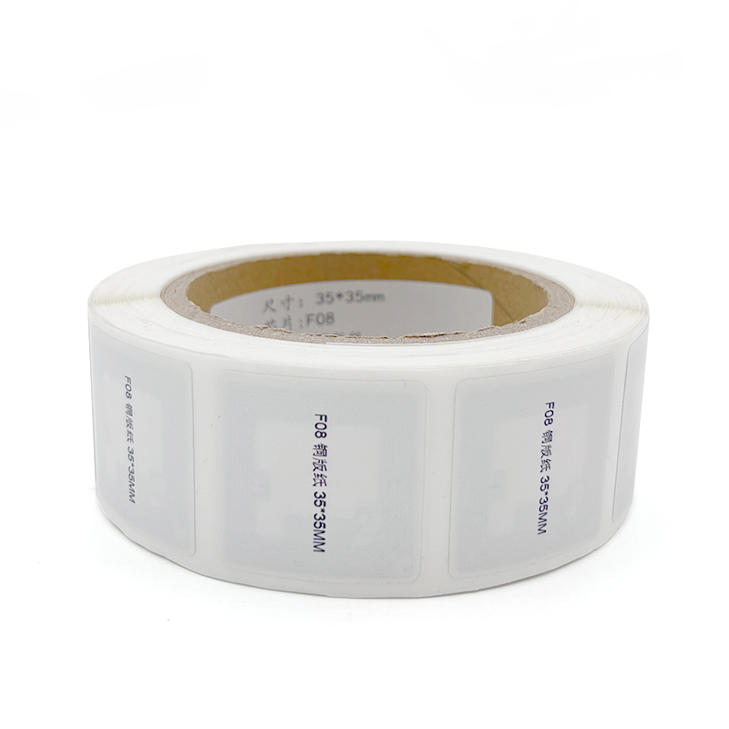 NFC wet inlay 35*35mm Wholesale 13.56MHz Blank RFID Labels Nfc Sticker Label Tag Square Shape NFC RFID Tag for Sale