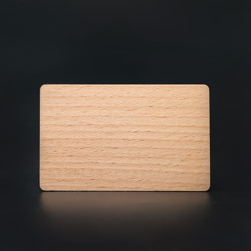 ספק כרטיס rfid עץ ntag213 144bytes nfc ברז כרטיס לייזר לוגו מותאם אישית