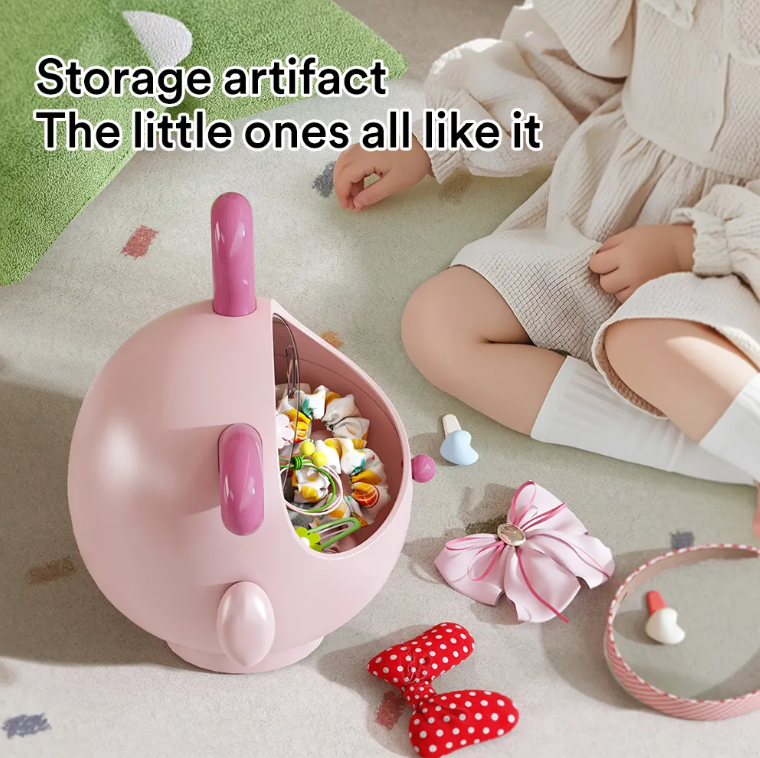 Kids Hair Clip Storage Box That Keeps Tiny Accessories from Getting Lost Kids Hair Accessories Storage