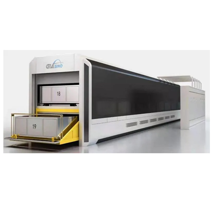 Машина-печь для закалки и изгиба стекла с низким эмиссионным покрытием для лобового стекла автомобиля с одинарной кривизной