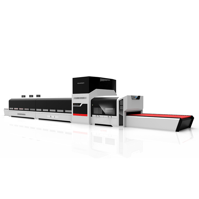 LXWG1208A Continuous Bend Glass Tempering Machine