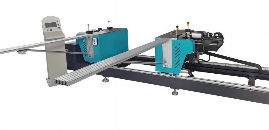 CNC Double Head Mullion Connecting Machine