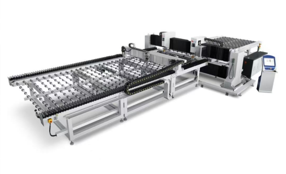 Machine de perçage automatique à deux têtes pour le verre