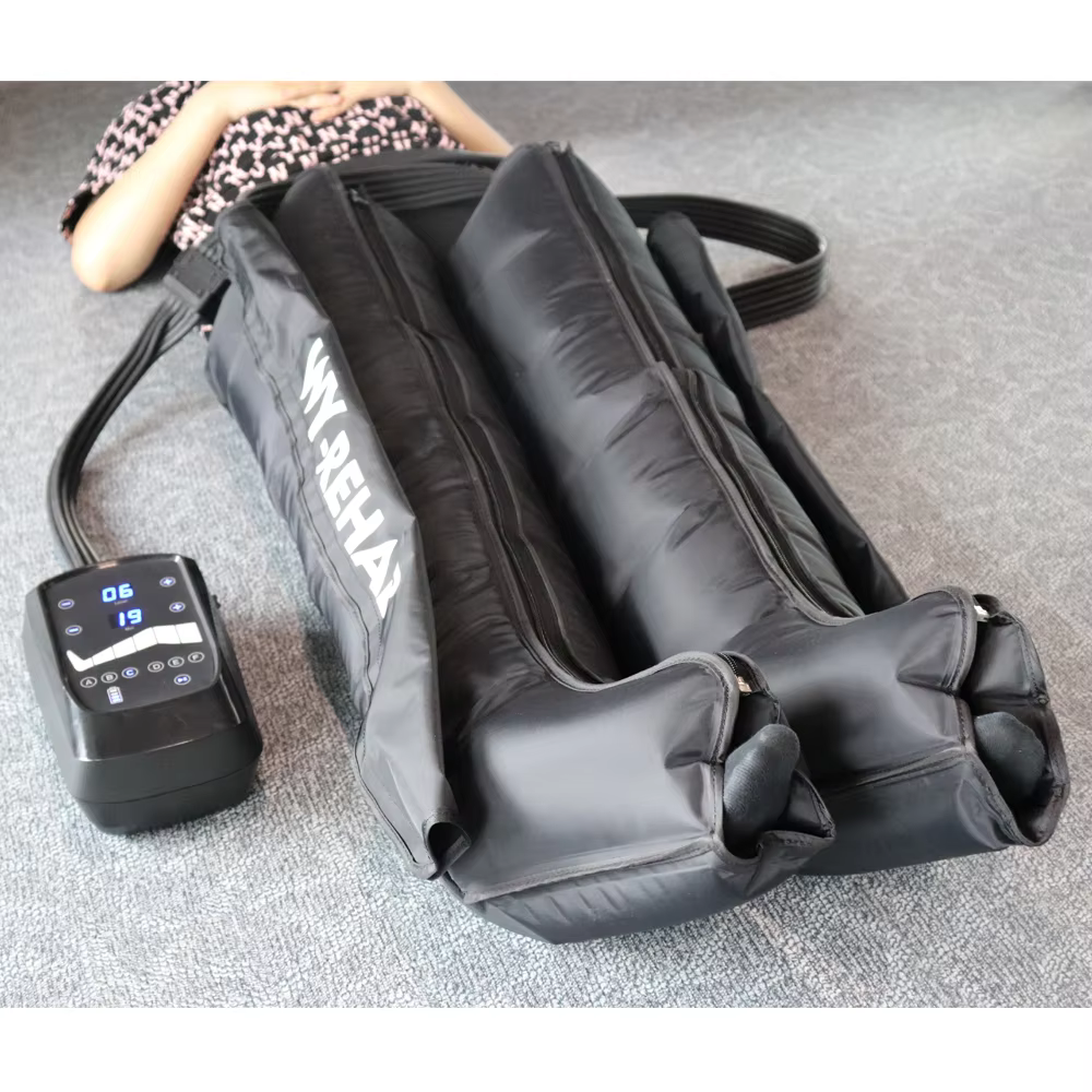 Sports Recovery Air Sequential Compression Leg Boots Muscle Recovery Compression Leg Massage Boots for Athletes