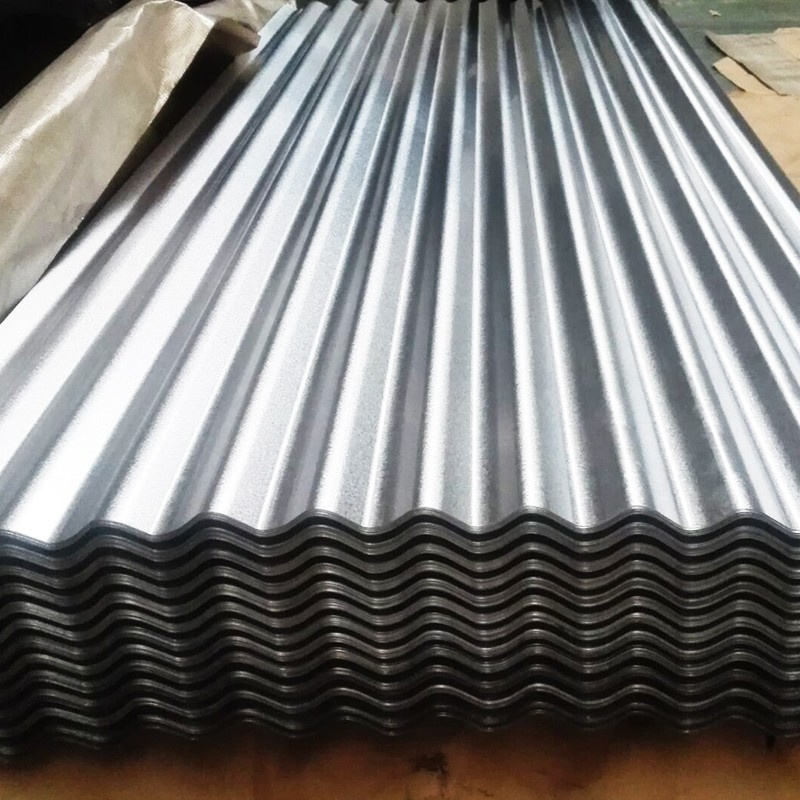 DX51D SGCC CGCC Z30-90G 건축 자재용 도금 파형 지붕 시트