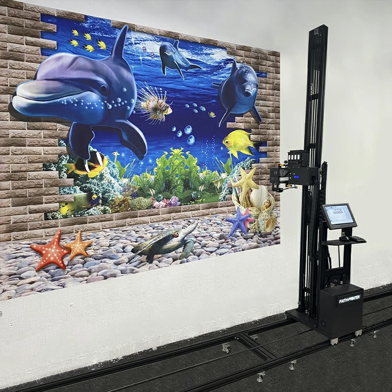 3D Vertical Graffiti Wall Printer