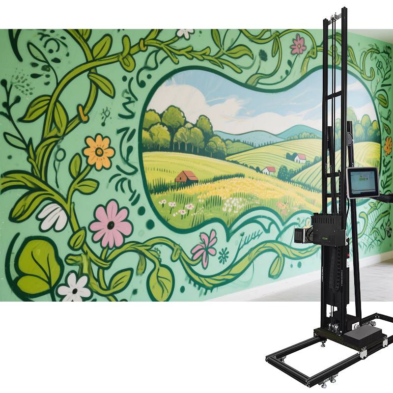 High-Tech Wall Machine: Help You Make Murals Easily