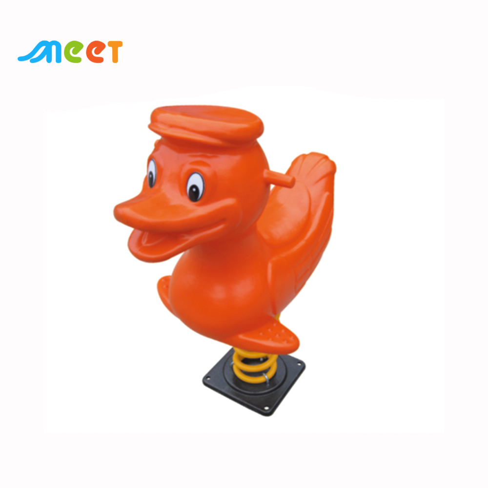 Cartoon Design Outdoor Plastic Rocking Horse MT-YM070