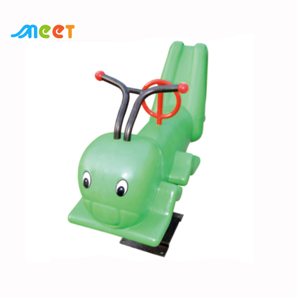 High Quality Outdoor Animal Spring Rocking Horse Kids Spring Rider Toys Plastic Horse for Sale MT-YM144