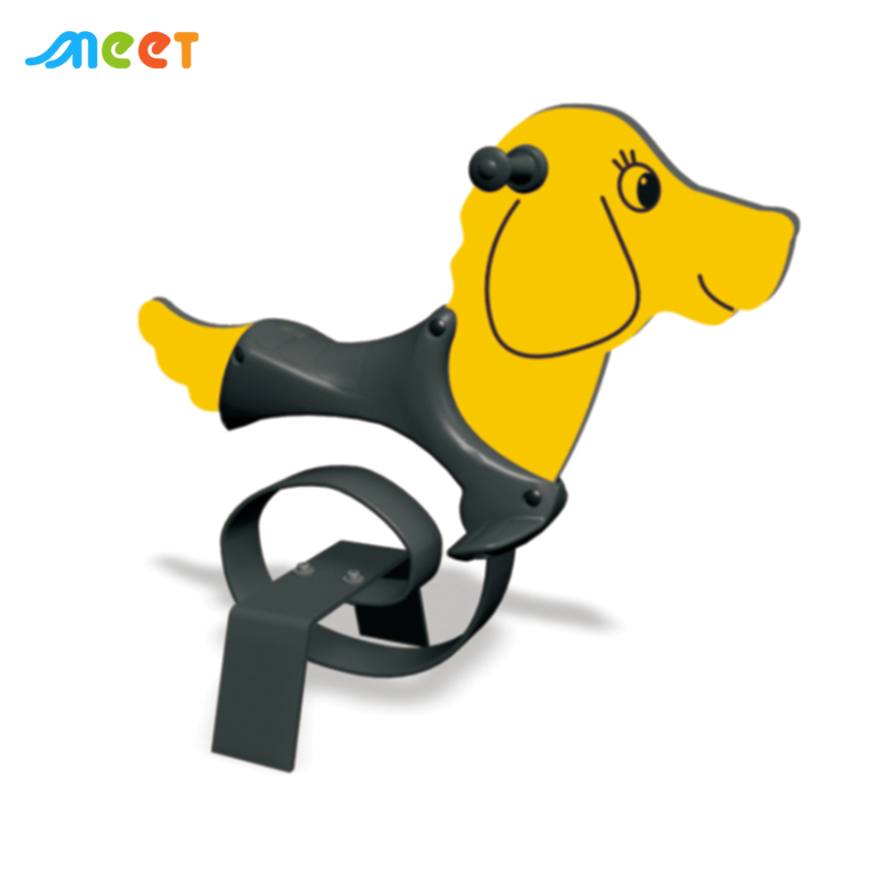 Commercial Outdoor Pe Panel Board Playground Modern Spring Rocking Horse Kids Rocking Chair Horse Toy MT-YM232