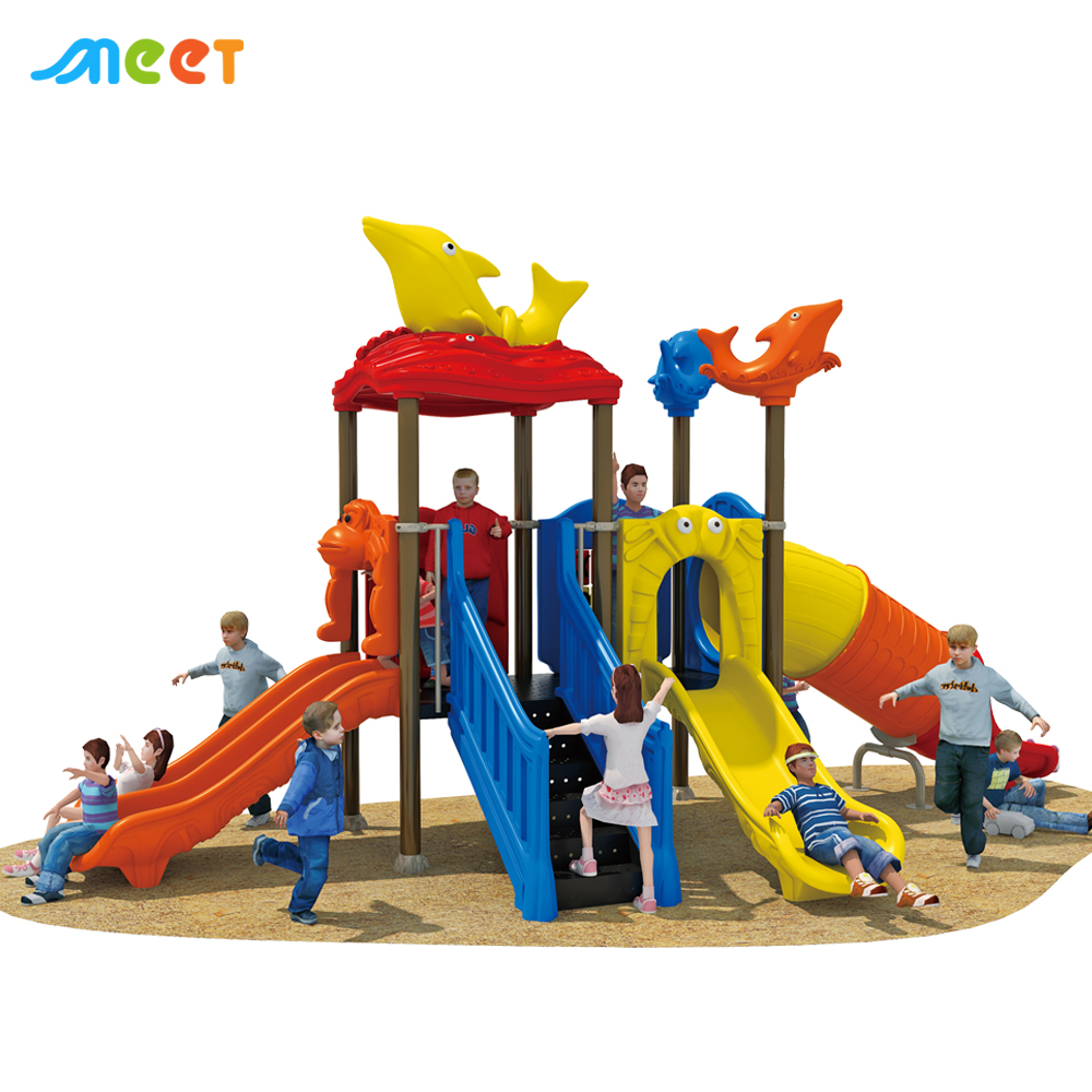 Plastic Outdoor Playground MT-DW018