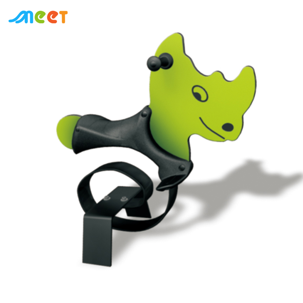 Commercial Outdoor Pe Panel Board Playground Modern Spring Rocking Horse Kids Rocking Chair Horse Toy MT-YM219