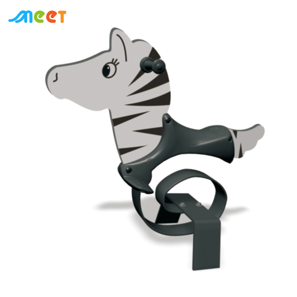 Outdoor PE Board Amusement Equipment Children Rocking Horse For Sale MT-YM225