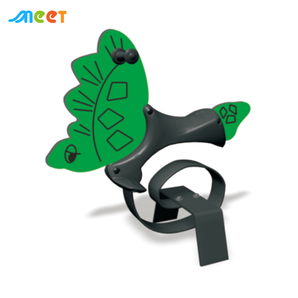 Popular Style Children Playground Spring Ride Garden Outdoor Playground Toys PE Board Rocking Horse MT-YM227