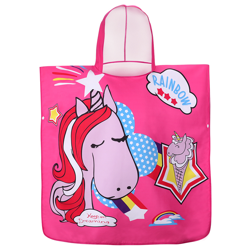 Manta de praia para crianças com estampa sublimática