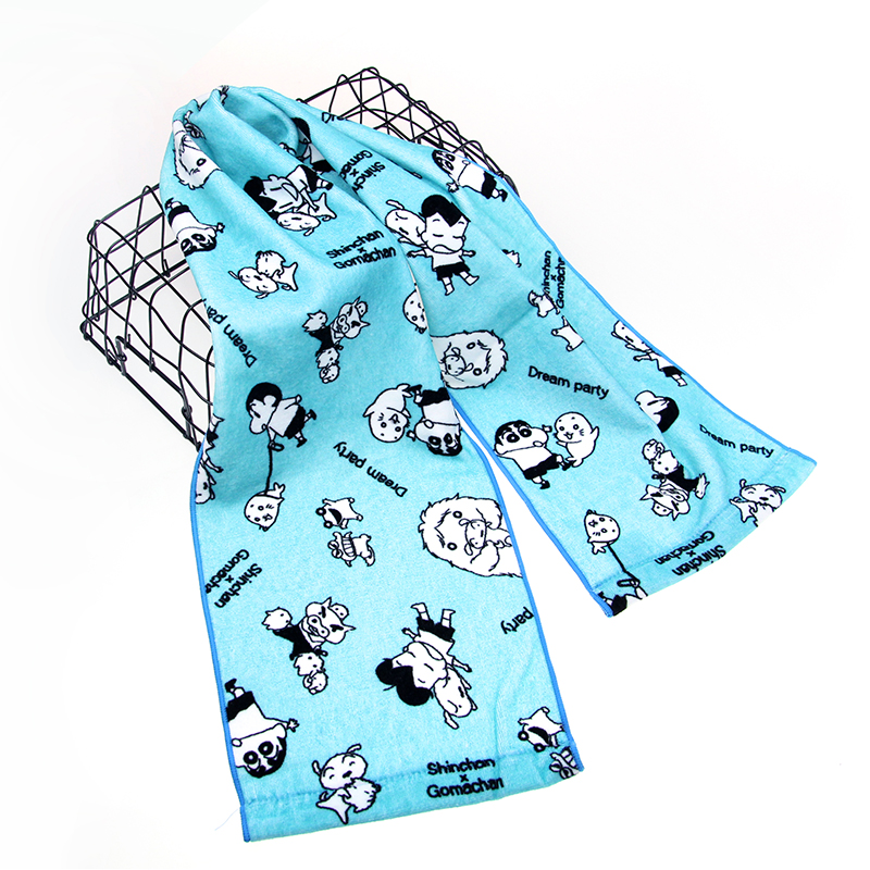 ผ้าเช็ดตัวออกกำลังกายจากฝ้ายซับซ้อนเหงื่อได้ดี