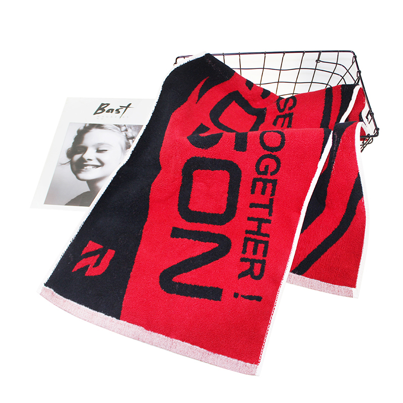 Vlastné dizajny bavlnený jazardový ručník pre fitnes