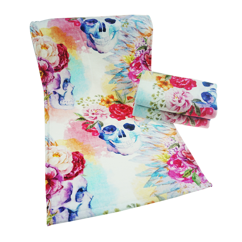 Tovalla facial impresa digital de cotó