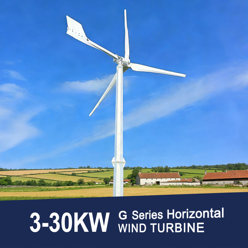 Puissance réelle 5kw 10kw 20kw turbine éolienne à axe horizontal générateur d'énergie éolienne en vente