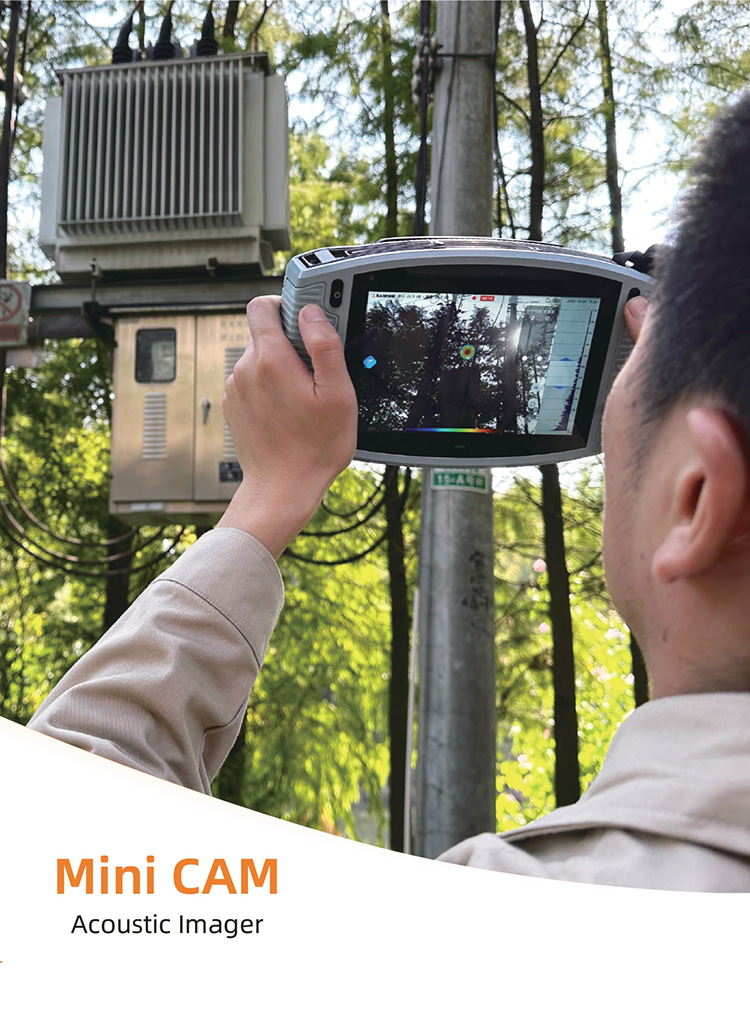 Remote Upgrade Accurate Diagnosis Mini CAM Acoustic Imager details