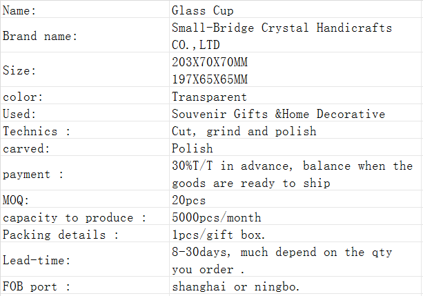 Equipped with a filter that can withstand high temperatures, the glass water cup is practical and can be given as a gift to elders manufacture