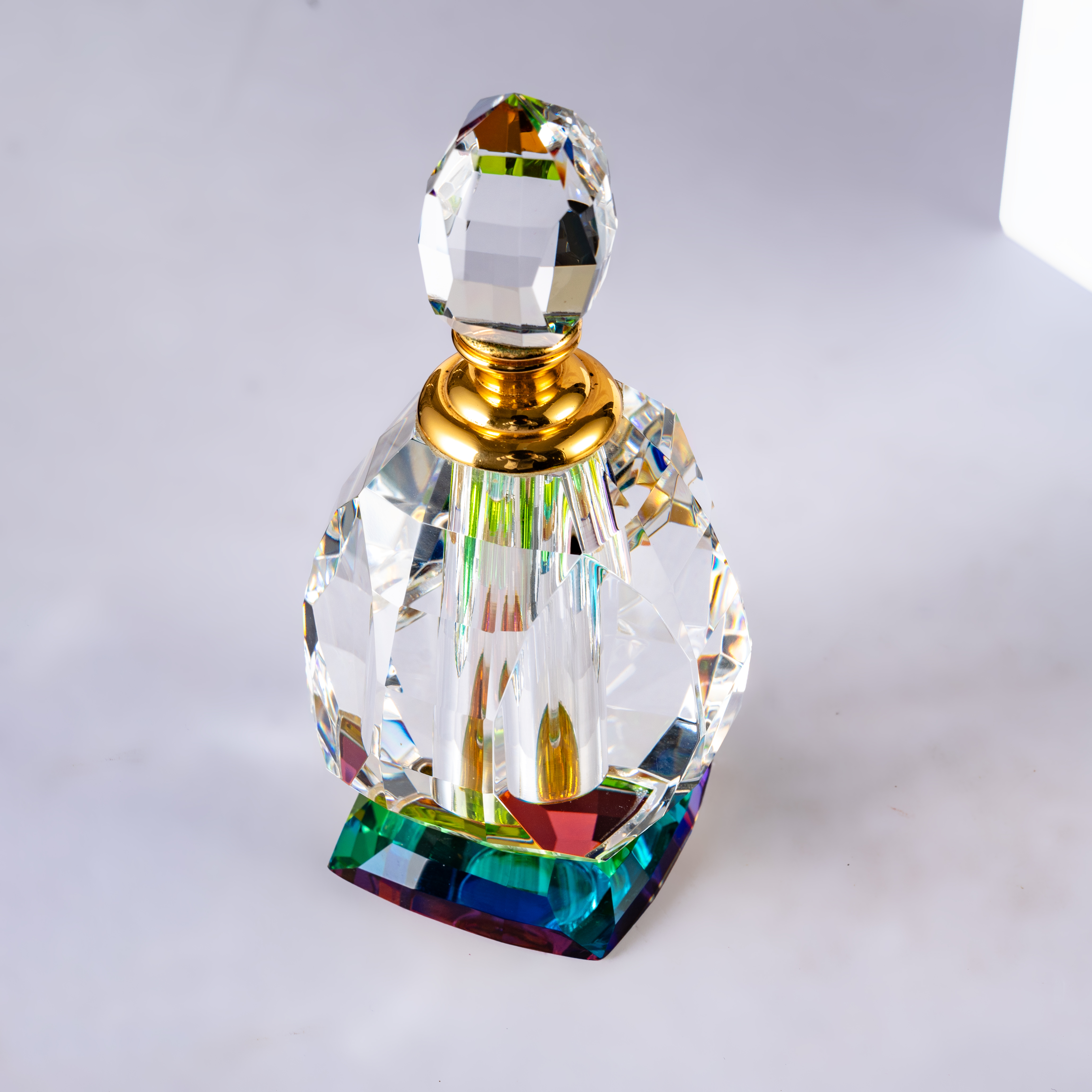 SmallBridge High quality Wholesale Transparent perfume Bottle Black Bottle Cap Bottle Body 533g Essential Oil Bottle Liquid Bottle as a gift for friends