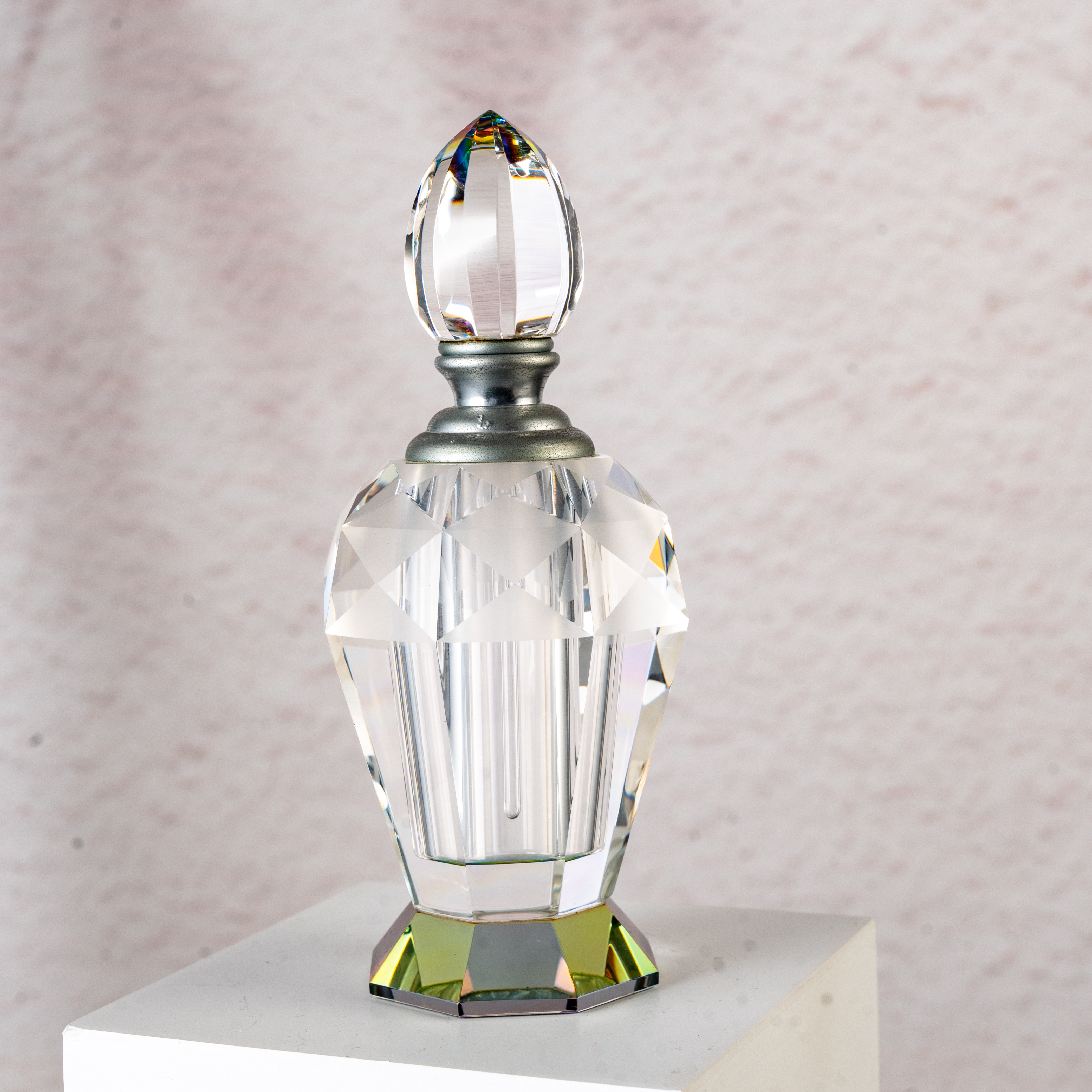 SmallBridge High Quality Wholesale perfume Bottle Color Plating Process Bottle Body 348g Essential Oil Bottle Capacity 12ml Liquid Bottle