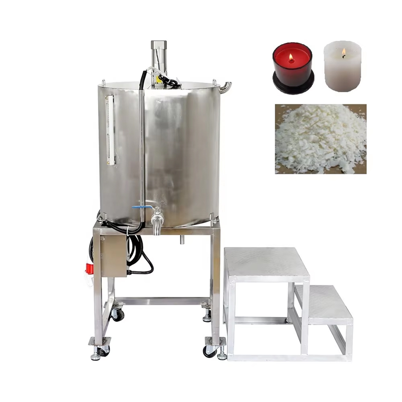 YD Popular Mixing Tank Heater Pot Candle Equipment Soy Wax Machine Double Layers SS304 Color Fragrance Oil 150KG Factory Price supplier