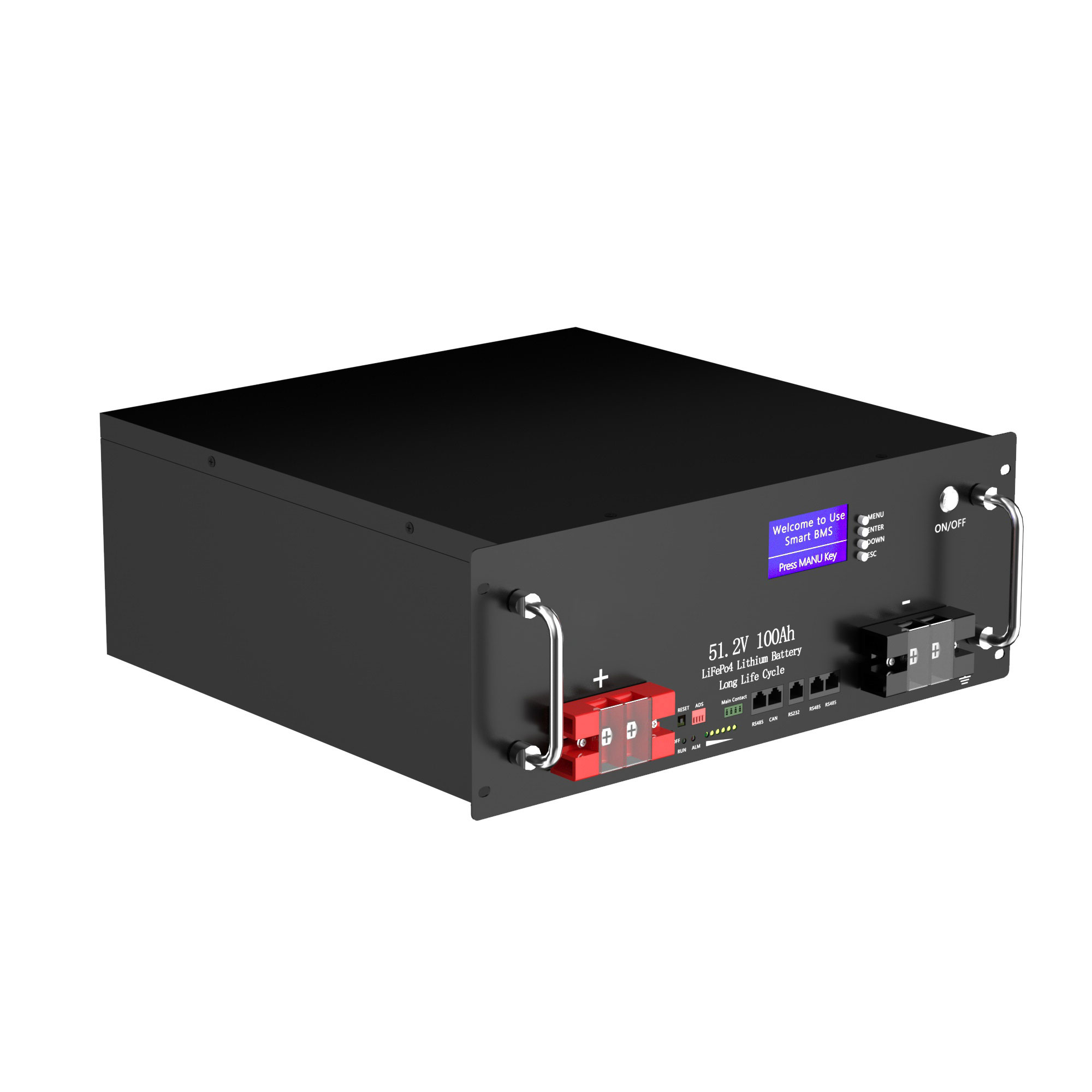 Avepower 51.2V 100Ah בטריה מותכת להתקנה בבית לאחסון אנרגיה