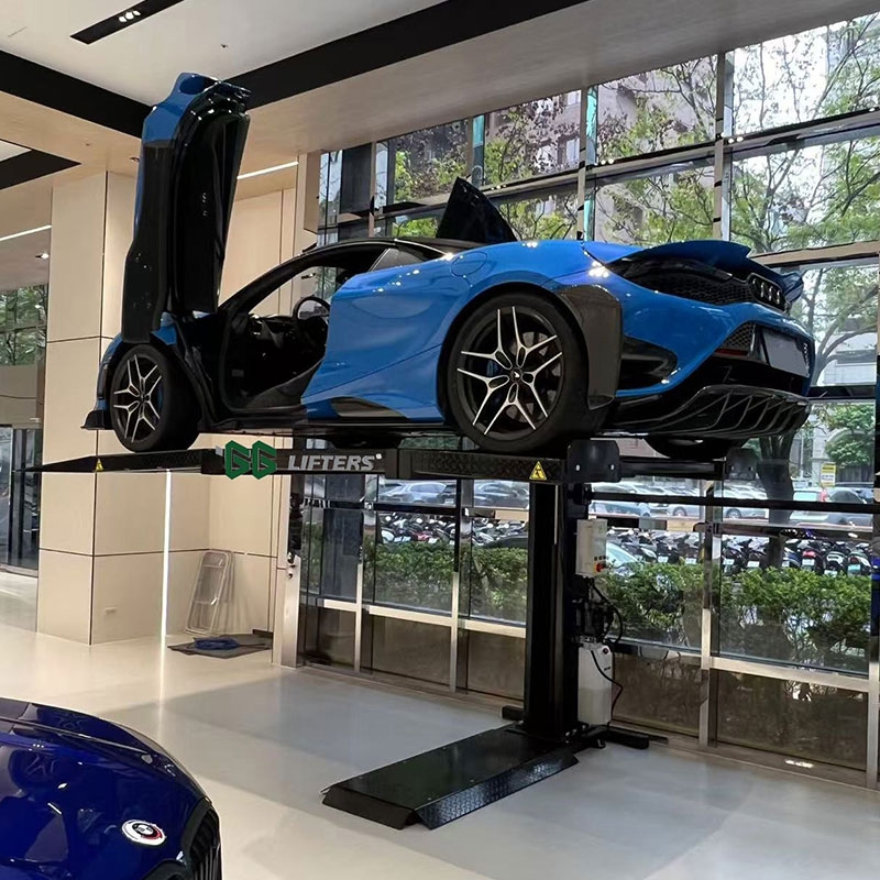 Improving Parking Efficiency with Single Post Parking Lifts