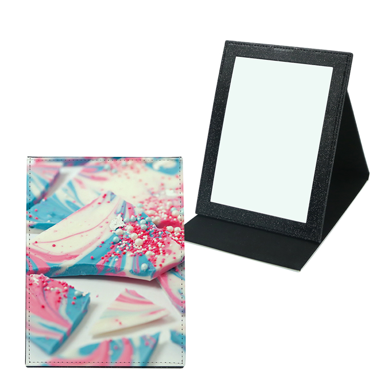 Sublimazzjoni Leathertte Makeup Mirror