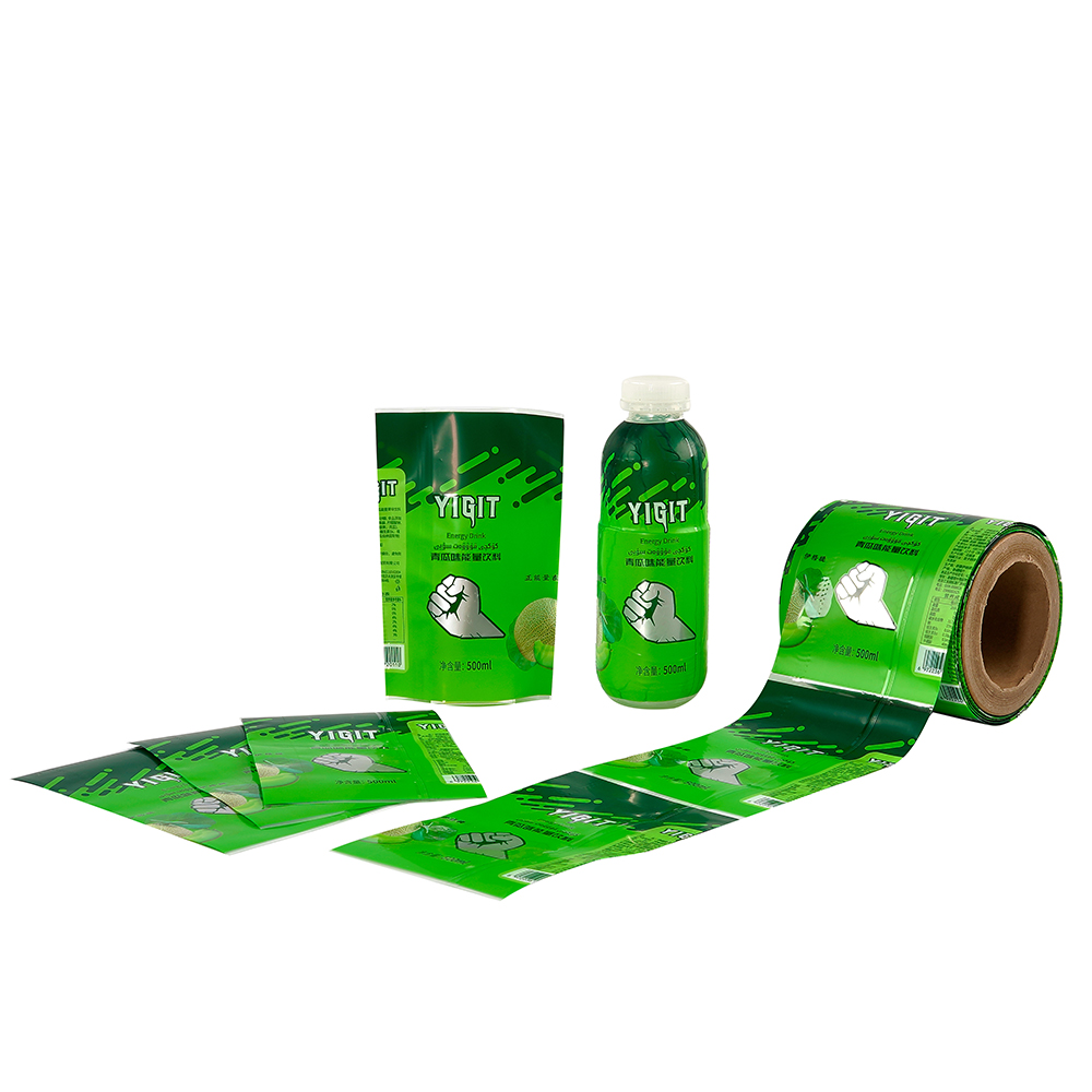 Eksplosionsbeskyttet kantet krympefilmsetiket har en flad kant efter krympning