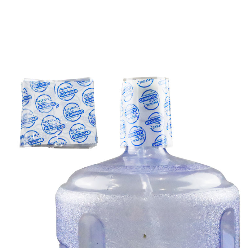 Etykieta do butelek 5 galonów z wodą, folia PVC na zamówienie, etykieta termokurczliwa