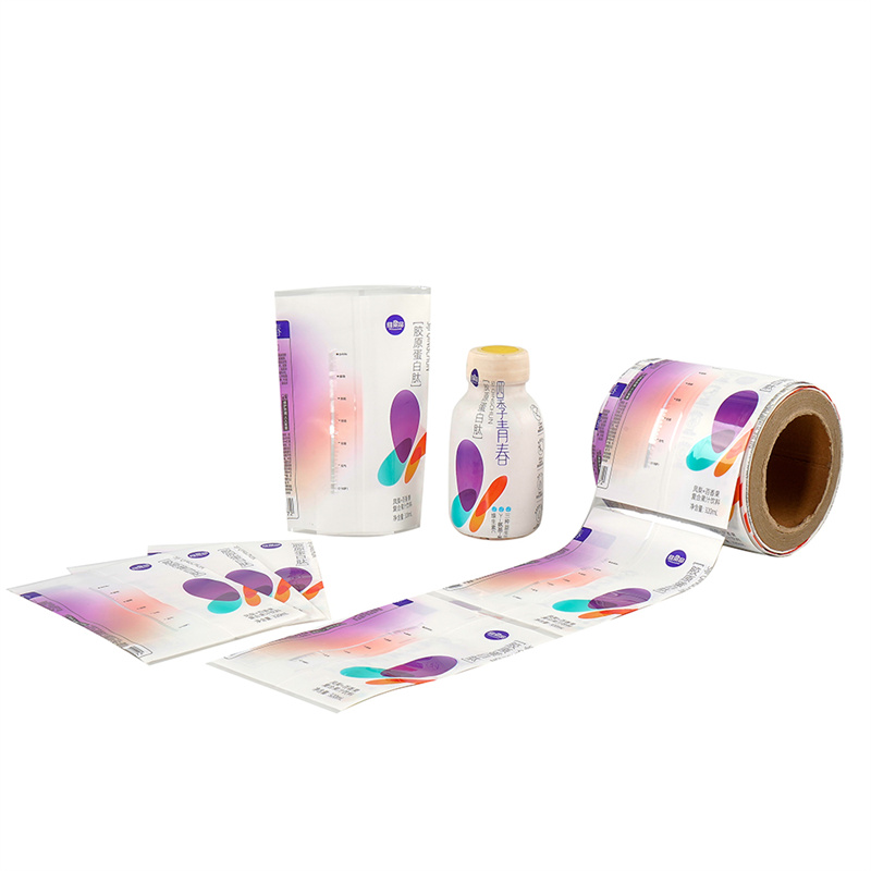 Etichetă termoretractabilă care evidențiază textura corpului sticlei