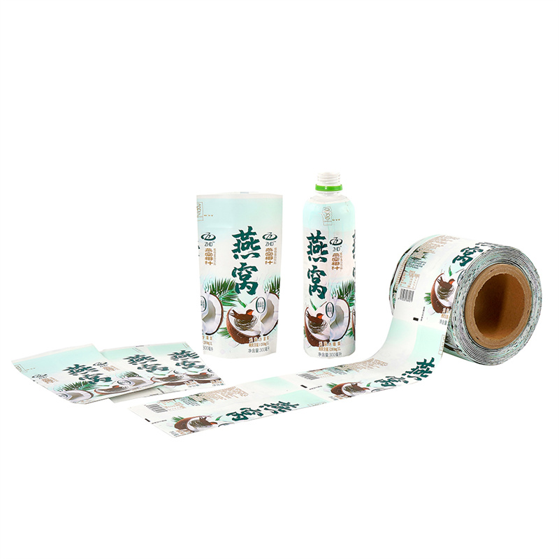 ملصق فيلم الانكماش الحراري | منعطف 360 درجة يلائم جسم الزجاجة ويقتل التجاعيد