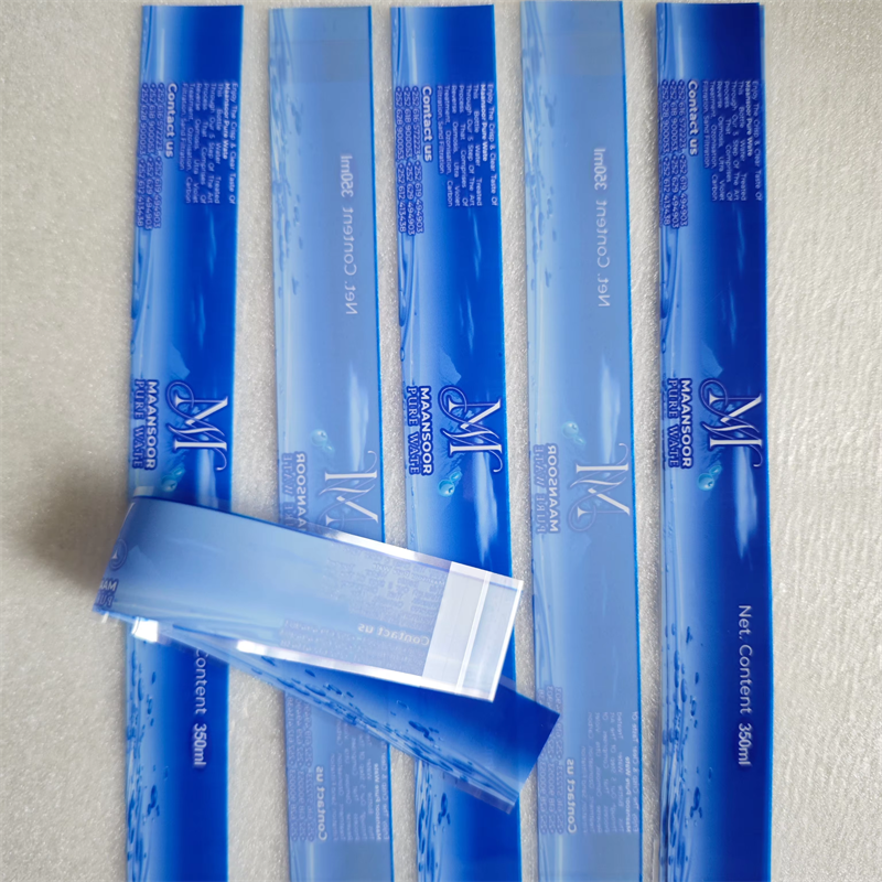 Reka Cetakan Label Botol Air BOPP Kedap Air