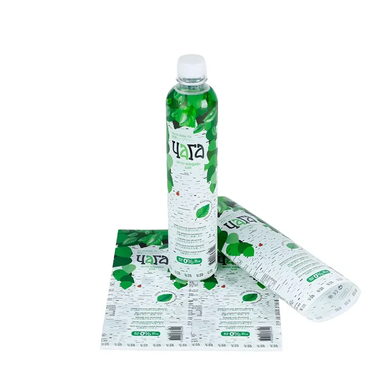 Label Plastik Susut Guozhao Kedap Air Jalur Susut Rekaan Kustom Label Sarung Panas