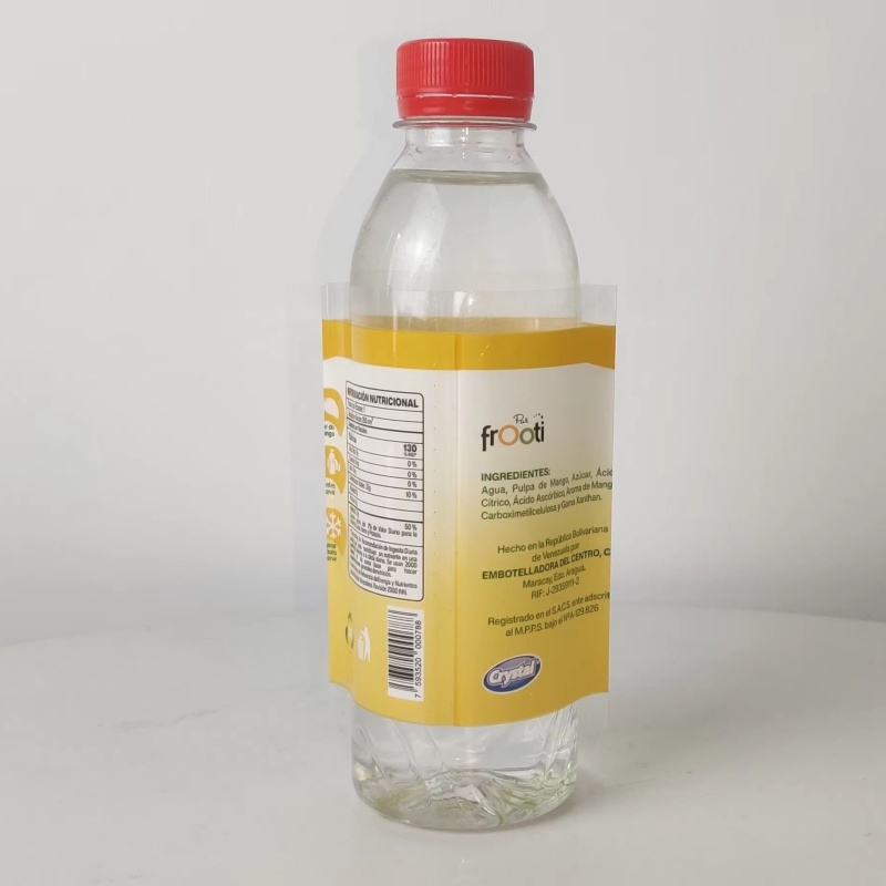 Vlastní smršťovací rukávy etiketa smršťovací obalová fólie pro nápojové lahve