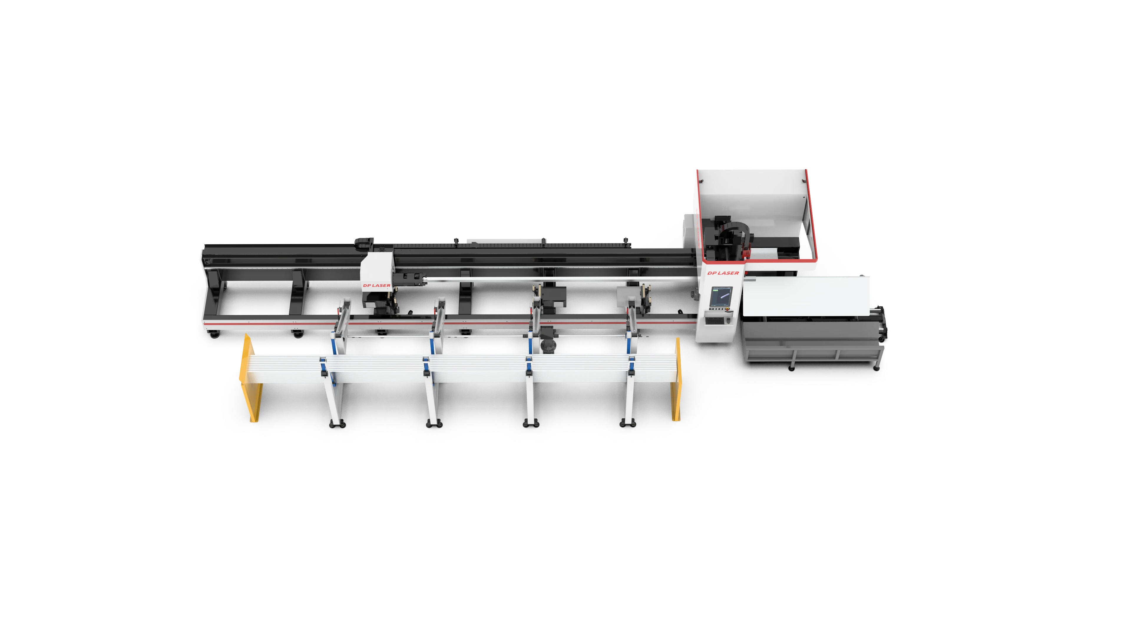 G-Series Dual-Chuck Zero-Scrap Precision Tube Laser Cutting Machine